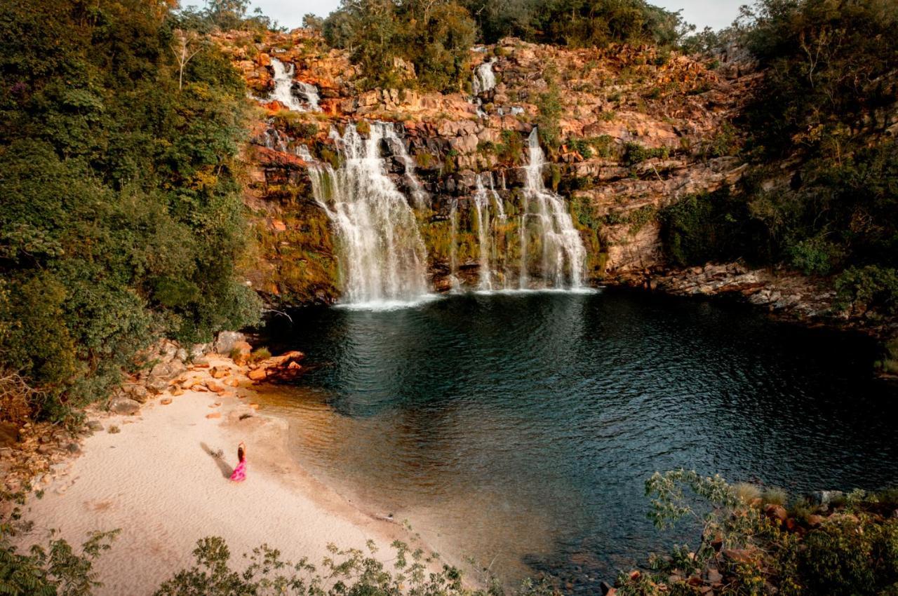 Pousada Cachoeira Poco Encantado Alto Paraíso de Goiás Eksteriør bilde