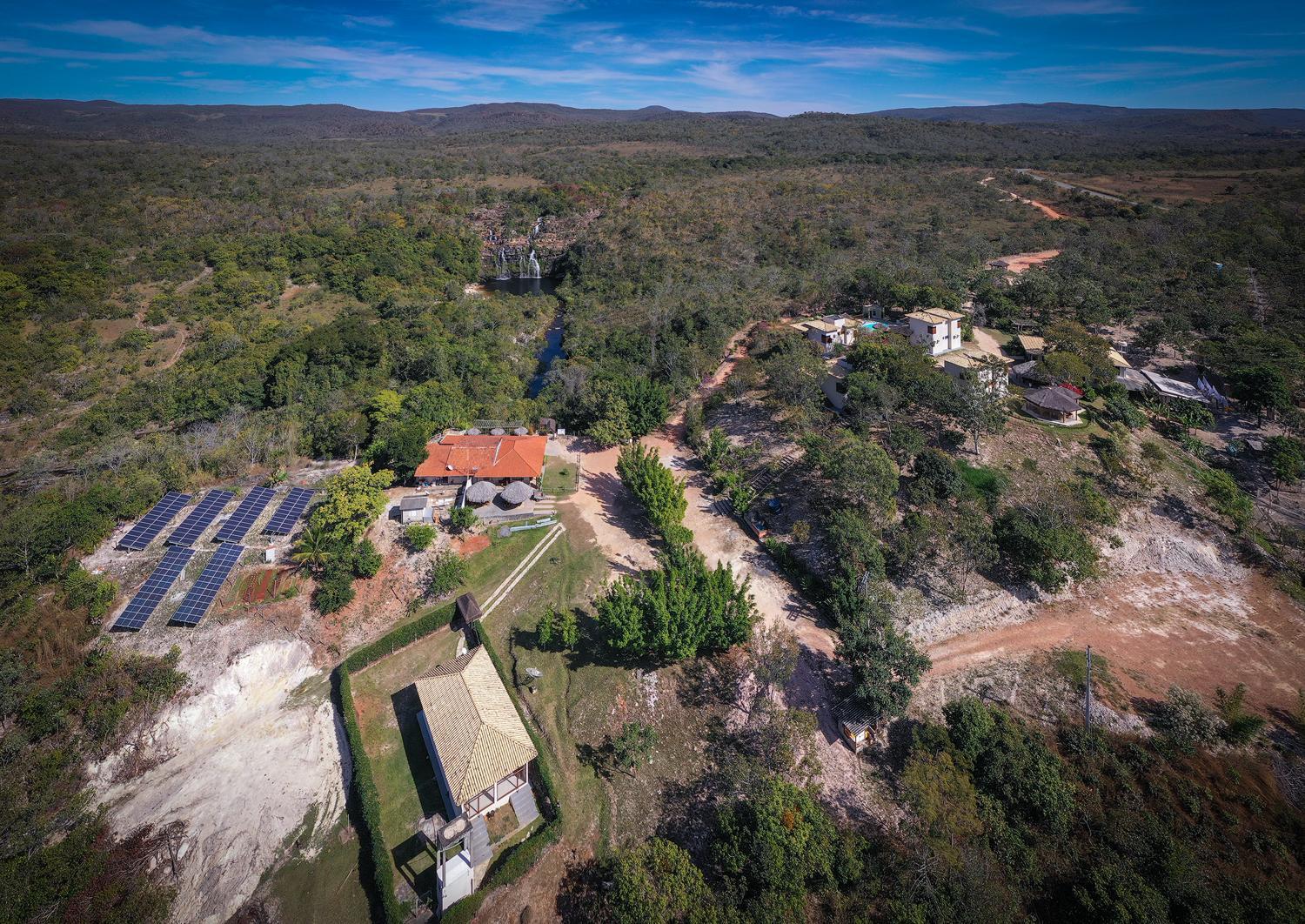 Pousada Cachoeira Poco Encantado Alto Paraíso de Goiás Eksteriør bilde