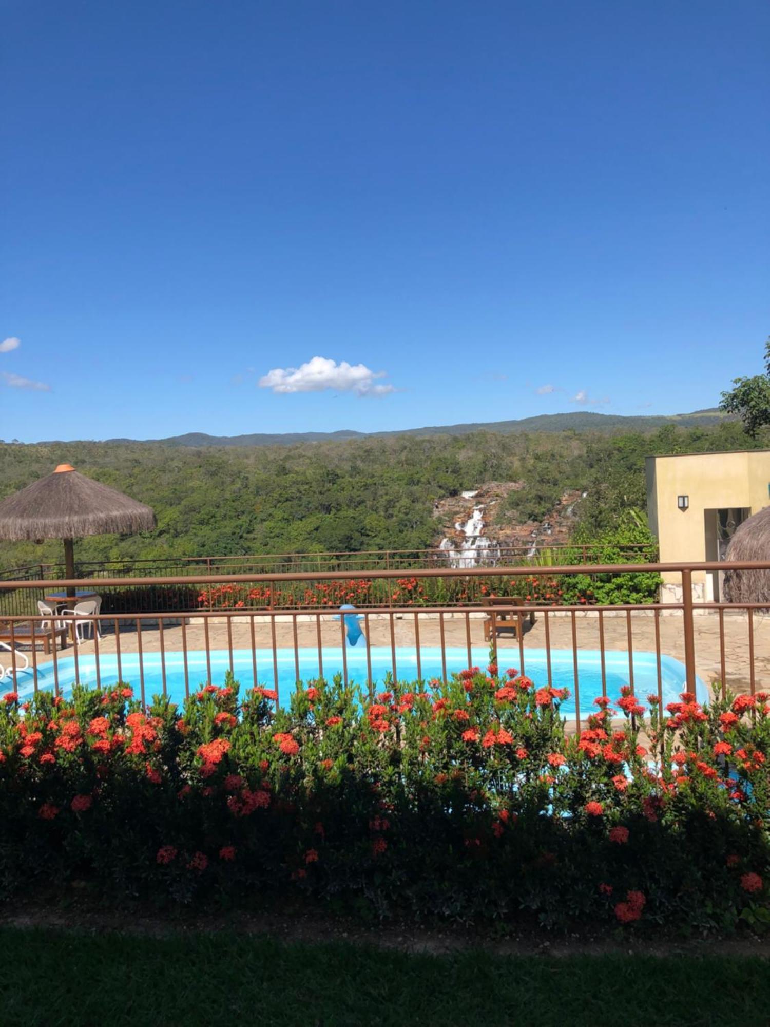 Pousada Cachoeira Poco Encantado Alto Paraíso de Goiás Eksteriør bilde